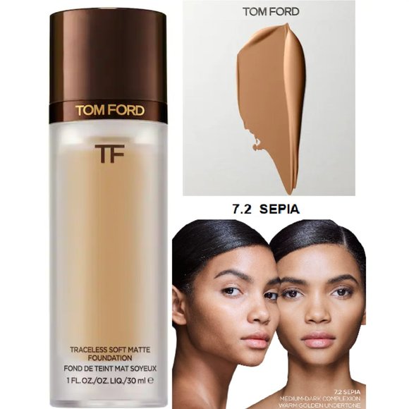 NIB ✅ Tom Ford Traceless Soft Matte Foundation CHOOSE YOUR SHADE ✨ NEW IN BOX - Picture 5 of 16